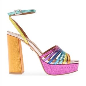 Rainbow Pierra Platform Heel